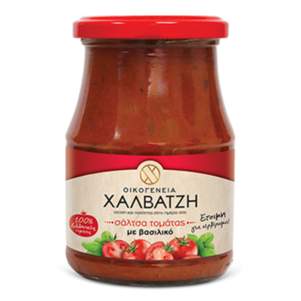 “makedoniki” ready tomato sauce with basil