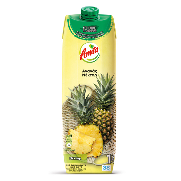 “amita” pineapple nectar 80%