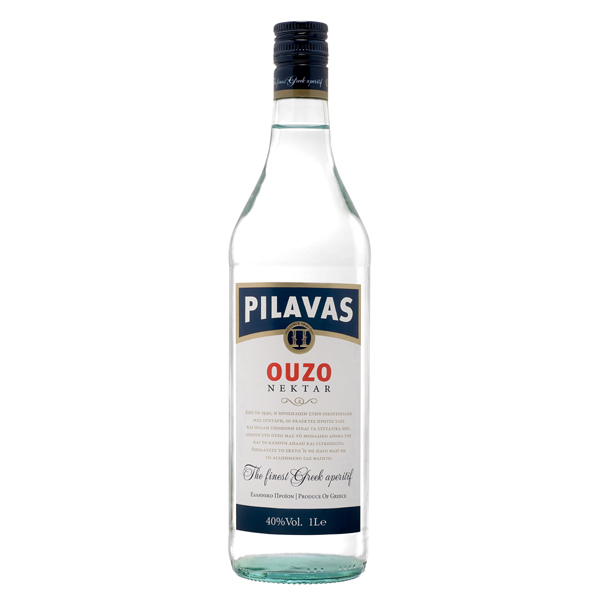 “pilavas” ouzo 40% in standard bottles