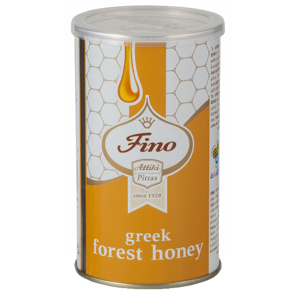 “fino” 100% greek forest honey  in tin