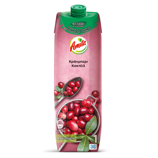 “amita” cranberry 11% drink