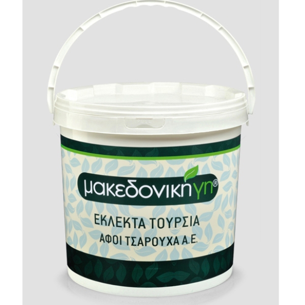 “makedoniki gi” green macedonian peppers no 2 (9-12cm) in plastic bucket