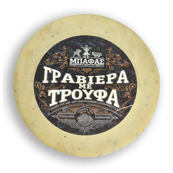 “bafas” graviera cheese with truffle