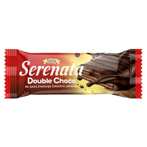 “serenata double fine european wafers” choco – waffle with double cover of chocolate and chocolate filling