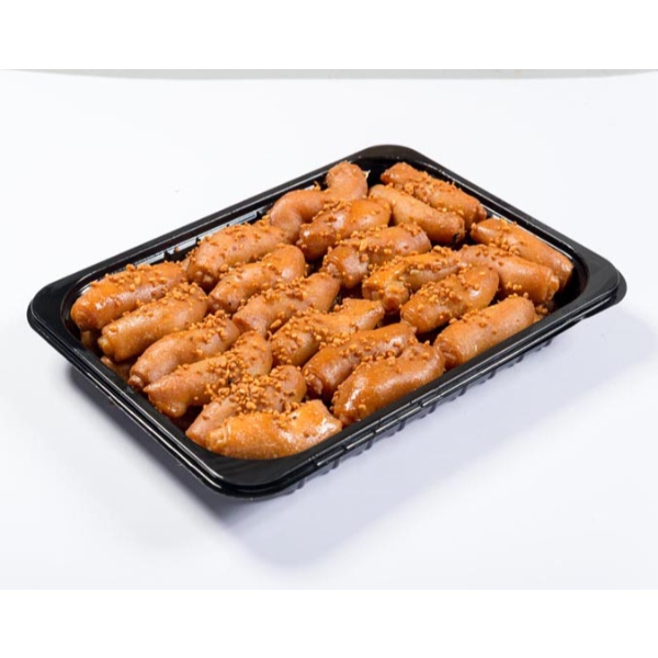“vrettos” caramel (frozen) in c-pet dark dish in paper box