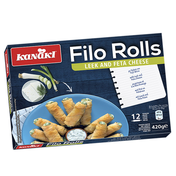 “kanaki” rolls with leek & cheese