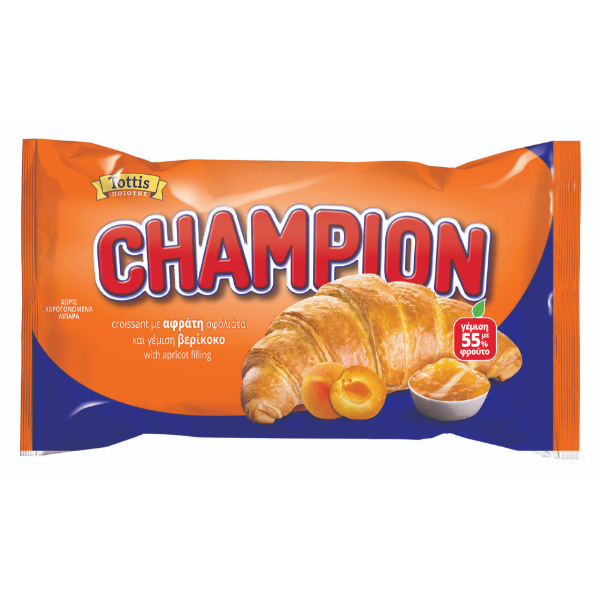 “champion” croissant with apricot filling