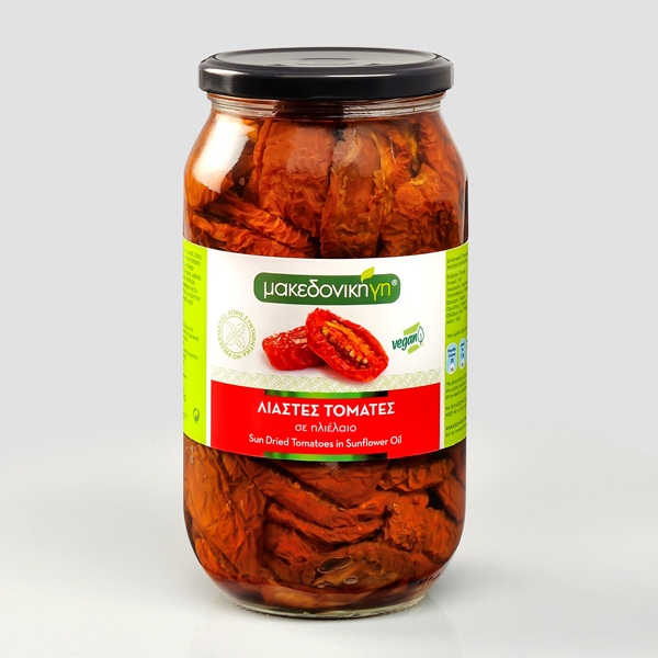 “makedoniki gi” sundried tomatoes in jar