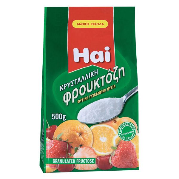 “hai” fructose in paper box