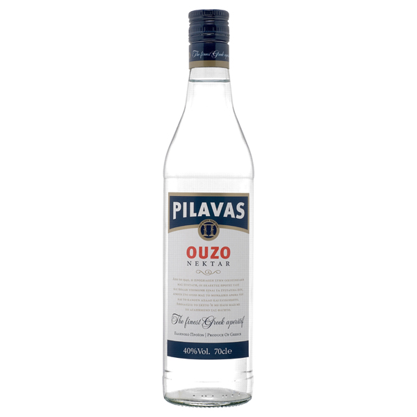 “pilavas” ouzo 40% in standard bottles