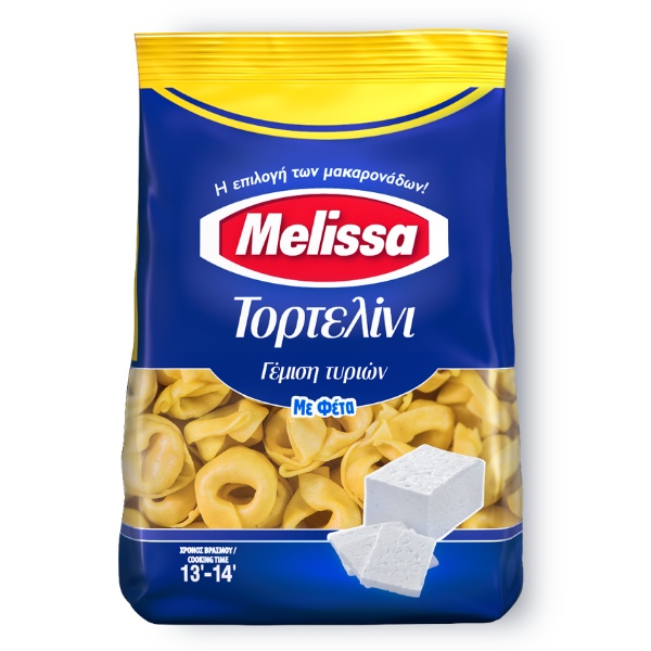 “melissa” tortellini stuffed with feta