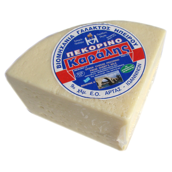 “karalis” ipirus pecorino cheese 1/4 of wheel (2,5 kg) in vacuum pack