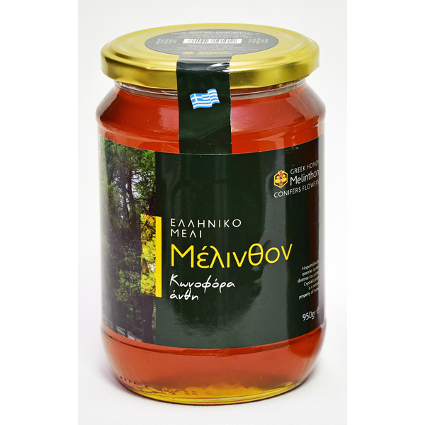 “melinthon” greek honey in standard round jars