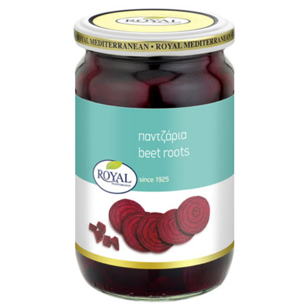 “royal” beet roots in jar