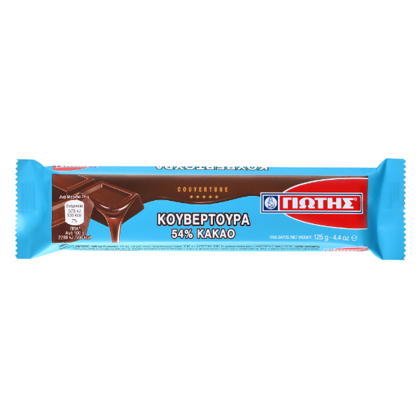 “jotis” chocolate coating (54%)