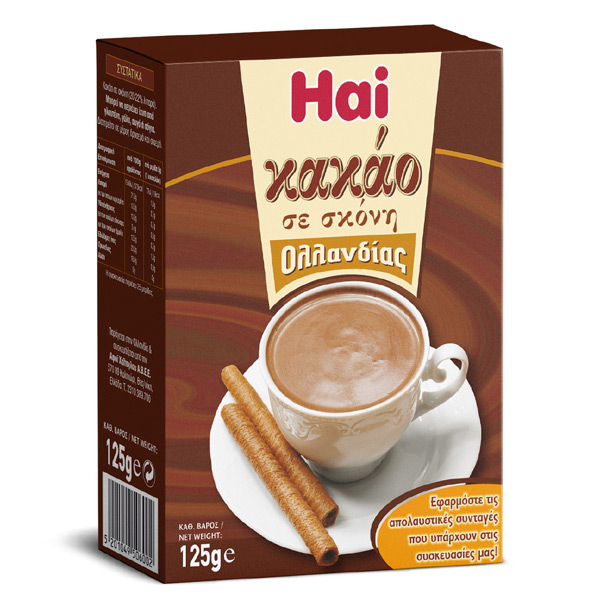 “haitoglou” cocoa powder in paper box