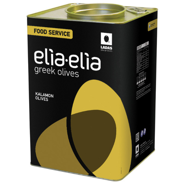 “elia-elia” kalamata pitted olives colossal in tin