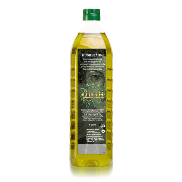 “aigli” olive pomace oil in pet bottle