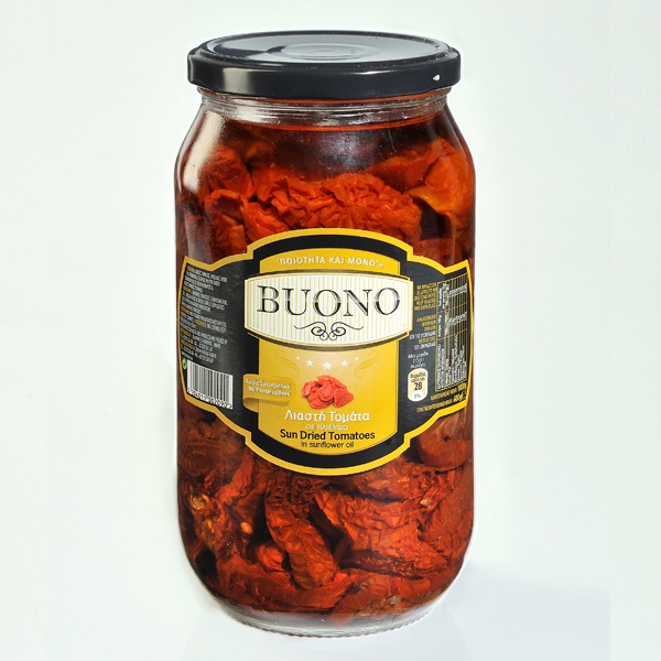 “buono” sundried tomatoes in jar