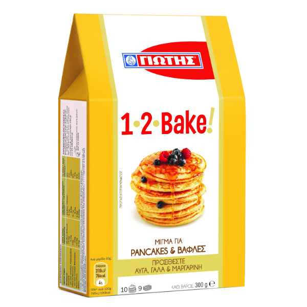 “jotis” 1-2 bake mix for pancakes and waffles