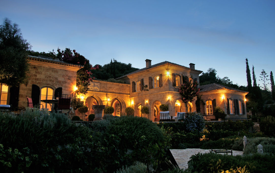 The Lacules vineyard Château in Peloponnese (Photo: Lacules Estate)